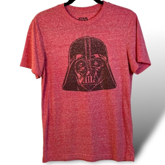 Star Wars Graphic T-Shirt Mens S Red Darth Vader Short Sleeve Crew Neck Shirt - Picture 4 of 8